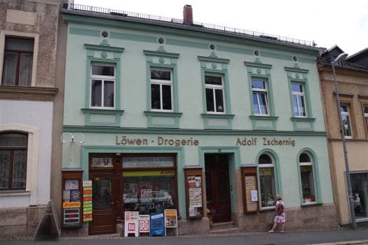 Drogeriemuseum in der Löwendrogerie in Oelsnitz