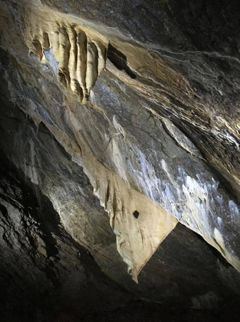 Eine Gardine in der Drachenhöhle Syrau