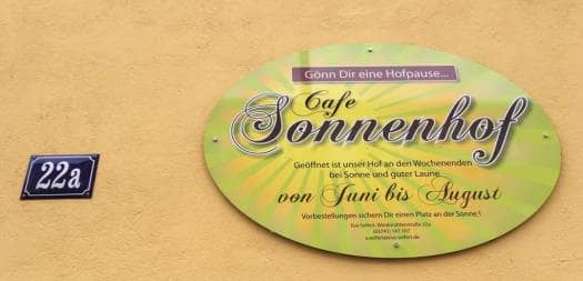 Café Sonnenhof in Plauen