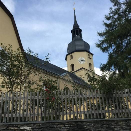 Ausflug nach Treuen im Vogtland: Die Kirche