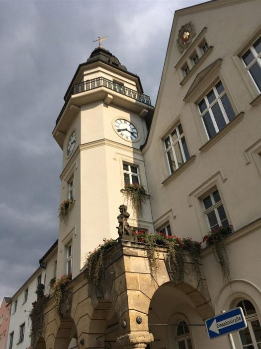 Ausflug nach Treuen im Vogtland: das Rathaus