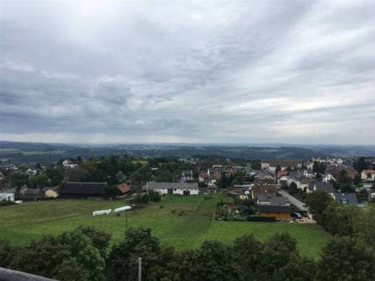 Blick über das Vogtland vom Wasserturm in Neundorf - Tipp