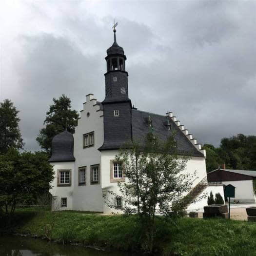 Ausflugsziel im Vogtland - Die Schlossinsel Rodewisch