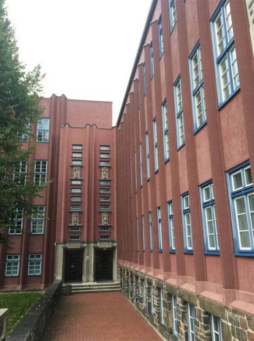 Architekt Rudolf Ladewig - neue Sachlichkeit in Reichenbach im Vogtland - Höhere Textilfachschule