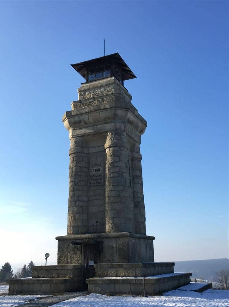 Ausflugstipp im oberen Vogtland - der Bismarckturm in Markneukirchen