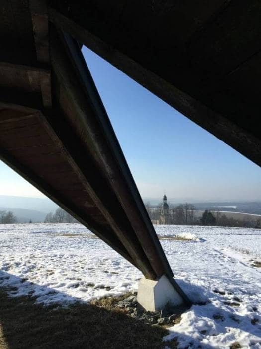 Ausflugsziel im oberen Vogtland - der Aussichtsturm auf dem Wirtsberg - interessante Architektur von Benno Kolbe