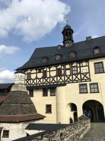 Ausflugsziel - Schloss Burgk im thüringischen Vogtland