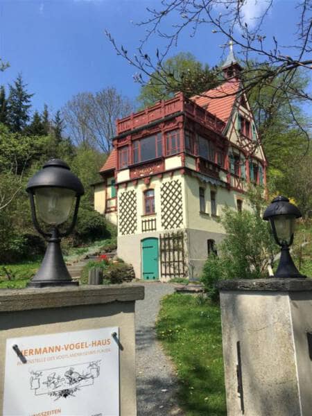 Das Hermann-Vogel-Haus in Krebes - Ausflugstipp im Vogtland / Sachsen