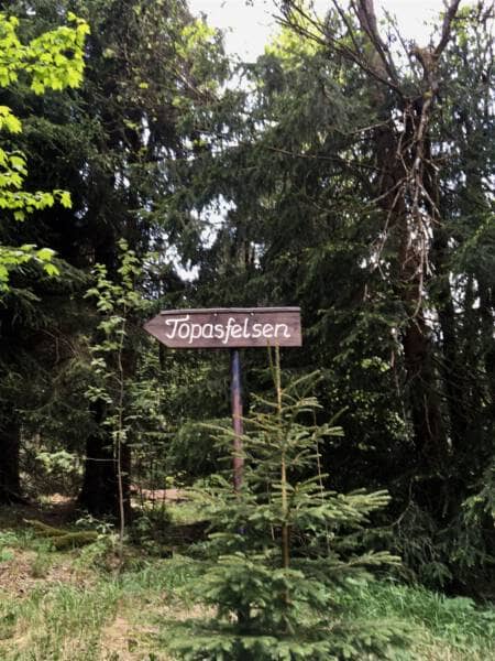 Topasfelsen Schneckenstein – wandern im Vogtland Sachsen 