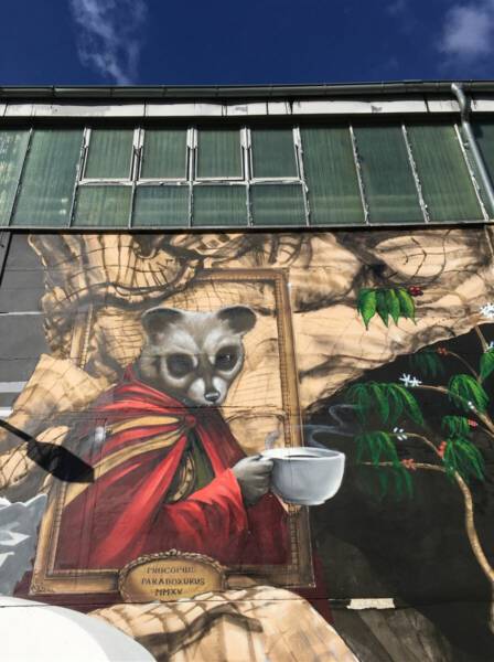 Street Art in Plauen, die zur IBUg 2015 in Plauen entstanden ist