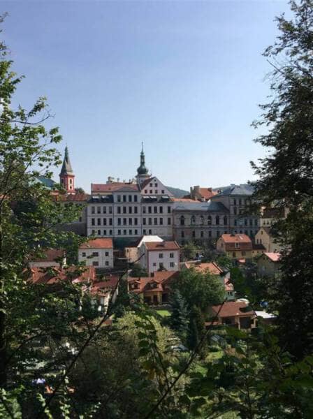 Ausflug nach Loket bei Karlsbad in Tschechien - Besuch der Burg Loket
