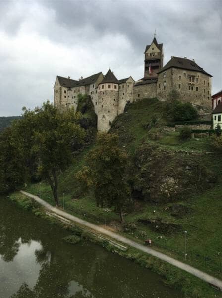 Ausflug nach Loket bei Karlsbad in Tschechien | Im Bild die Burg Loket