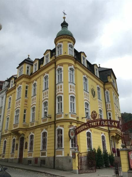 Empfehlung für einen Besuch: die Brauerei Svaty Florian in Loket