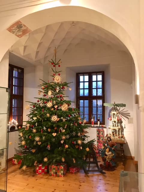 Weihnachtsausstellung auf Burg Posterstein Thüringen
