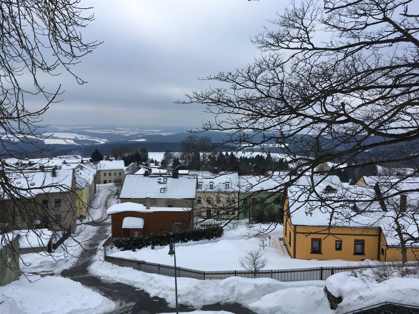 Ausflug im Winter nach Schöneck