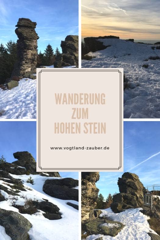 Wanderung zum Hohen Stein - Vysoky Kamen im Vogtland