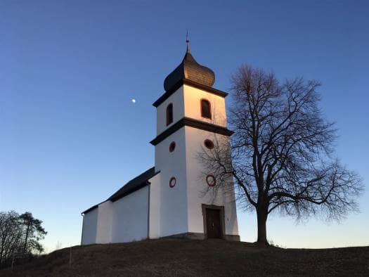 Ein wunderbarer Ausflug - die Kapelle in Heinersgrün