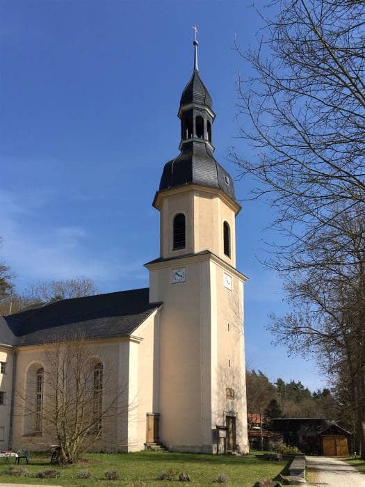 Die Kirche von Wiedersberg