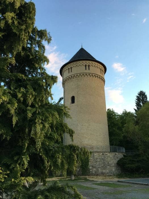 Ausflug - Spaziergang durch Gera Untermhaus - Blick vom Schloss Osterstein