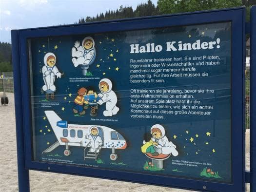 Ausflug mit Kindern in den Sommerferien  - Weltraumausstellung Morgenröthe-Rautenkranz in Sachsen