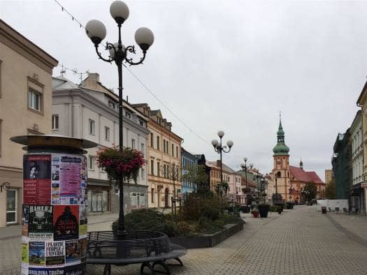 Marktplatz in Sokolov