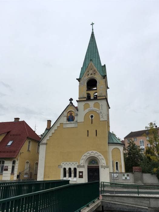 die evangelische-lutherische  Kirche in Sokolov  aus dem Jahr 1904