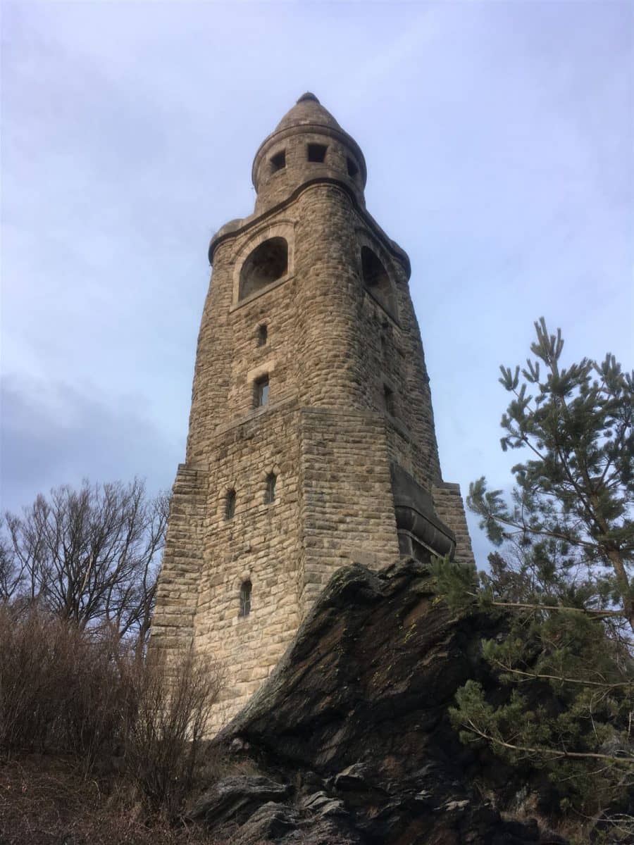 Bismarckturm in Aš (Asch) auf dem Hainberg - Haj  