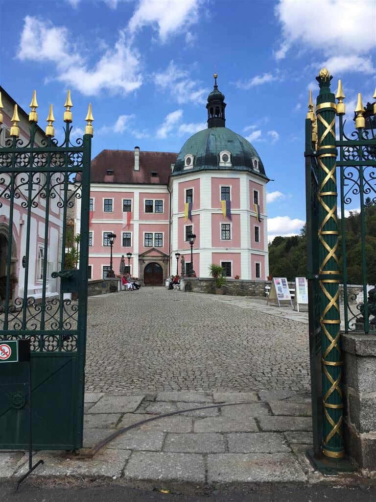 Ausflug Schloss Petschau in Becov in Tschechien