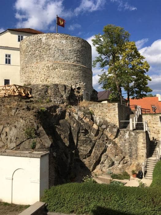 Ausflug Schloss Petschau in Becov in Tschechien  