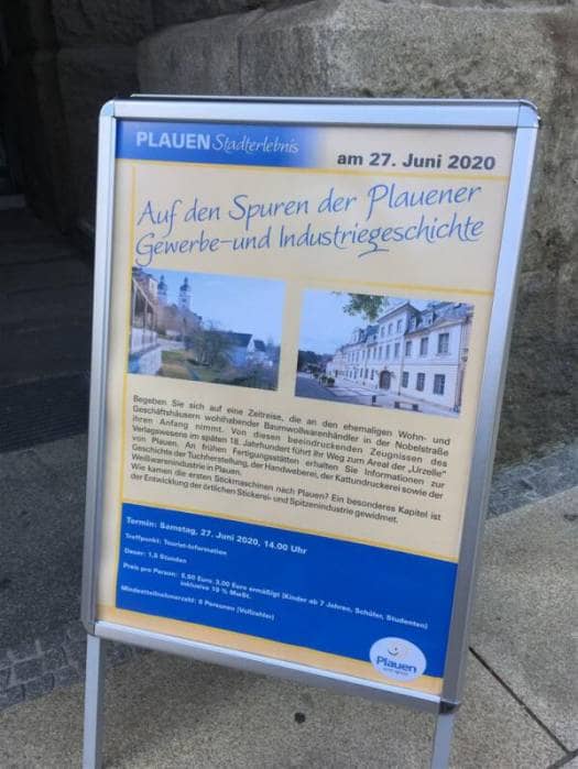 Plauen - Rundgang Auf den Spuren der Plauener Gewerbe- und Industriegeschichte