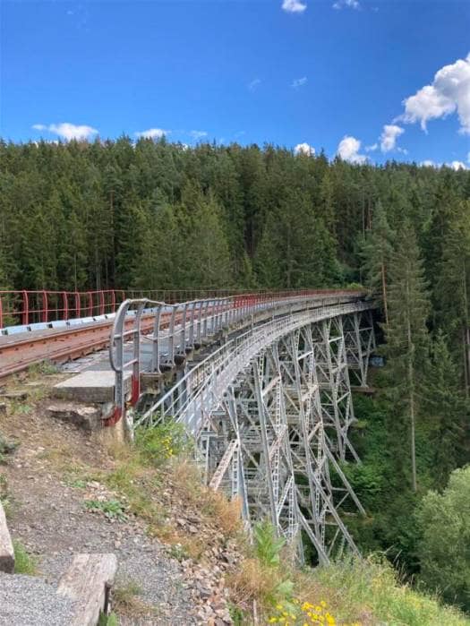 Wanderung zur Ziemestalbrücke in Thüringen