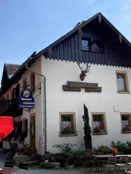 Gaststätte Waldsteinhaus bei Zell - Ausfluug